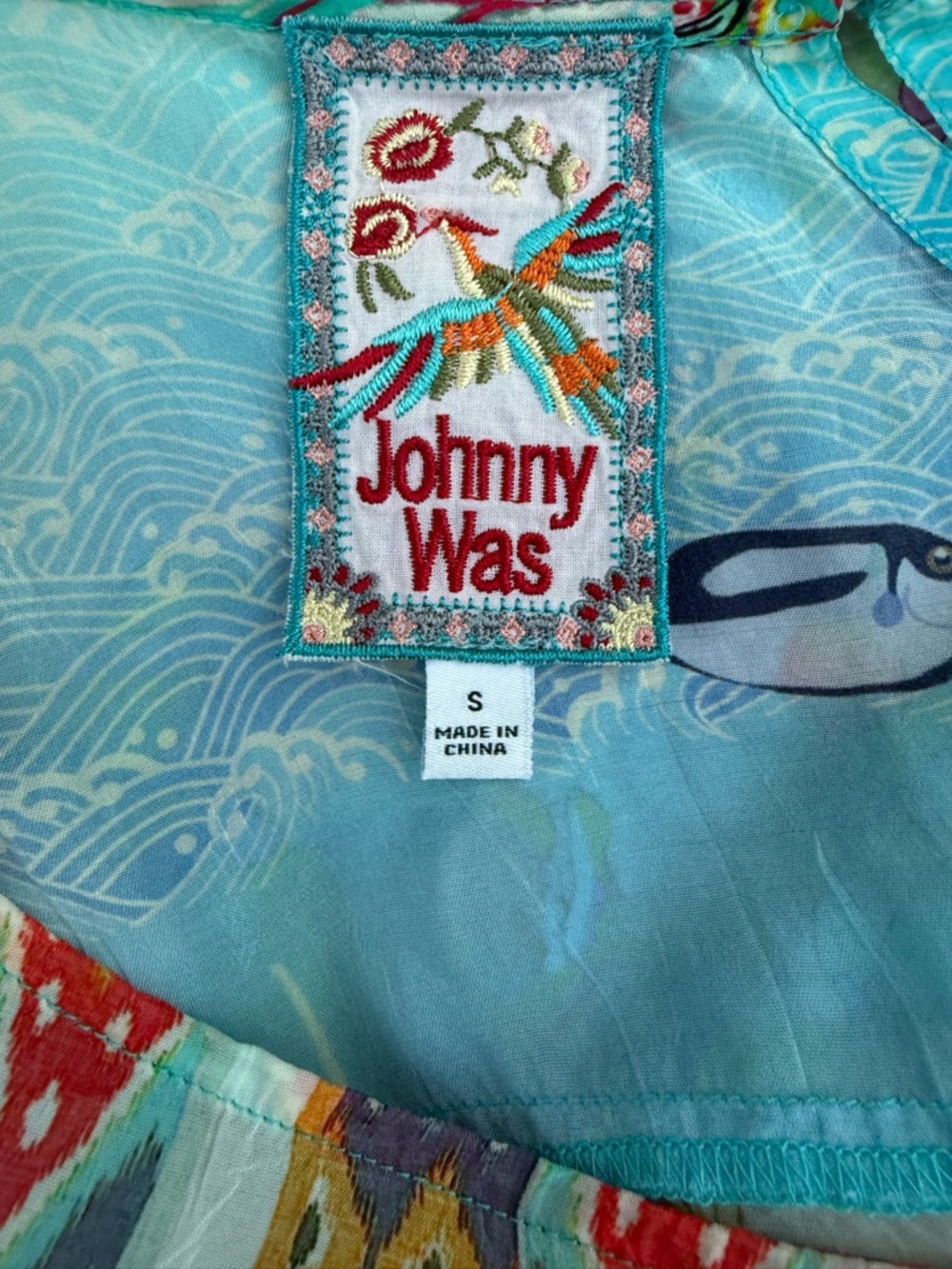 Johnny was Belize Eloise floral collage top - Picture 9 of 11